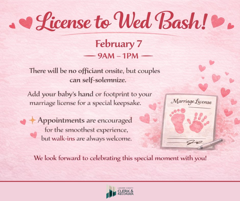 Larimer County Clerk tweet media