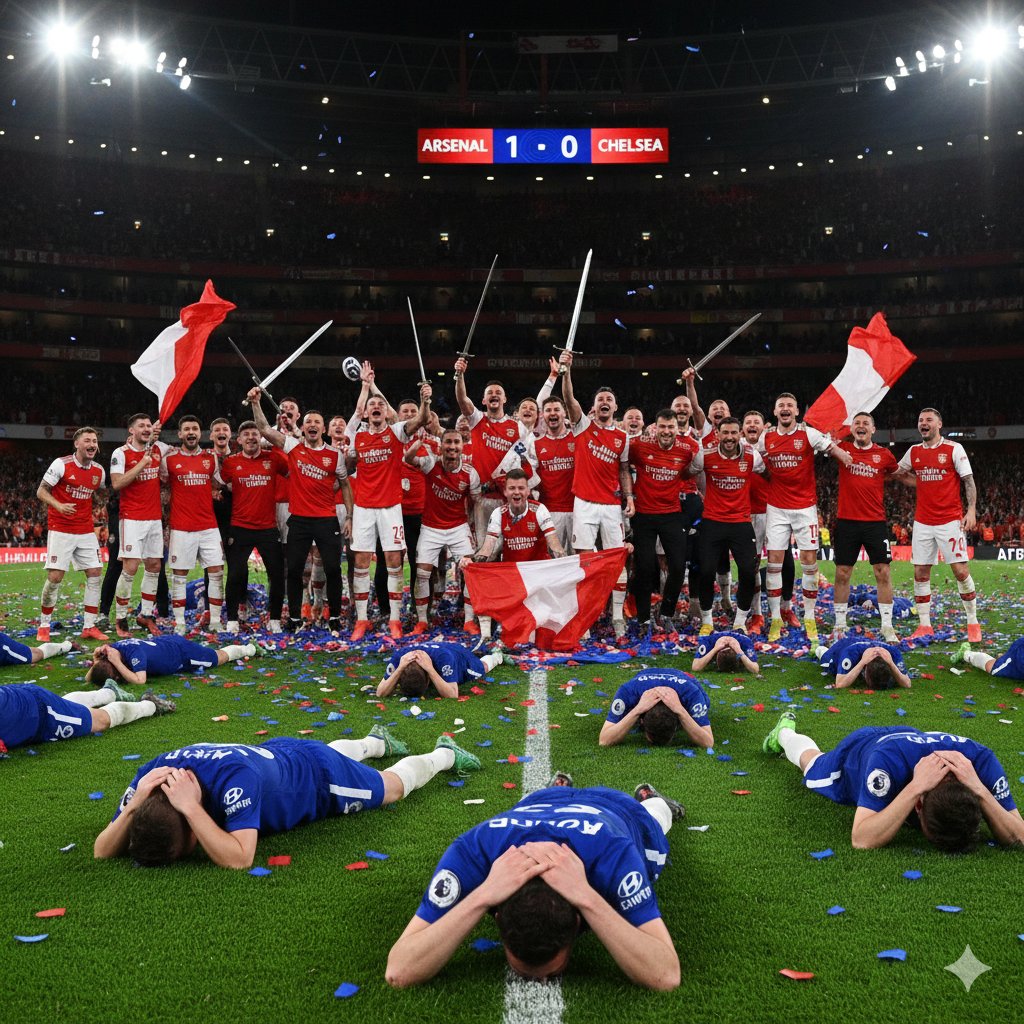 EBUKAOFAFRICA22's tweet image. Honestly, we are NOT Chelsea, mate. They show up thinking they can fight… we turn them into lesson material every single time. Every tackle, every pass, every shot — we crush dreams and collect L’s. 💀
#arsvsche Martinelli HOME AND AWAY #BANTER