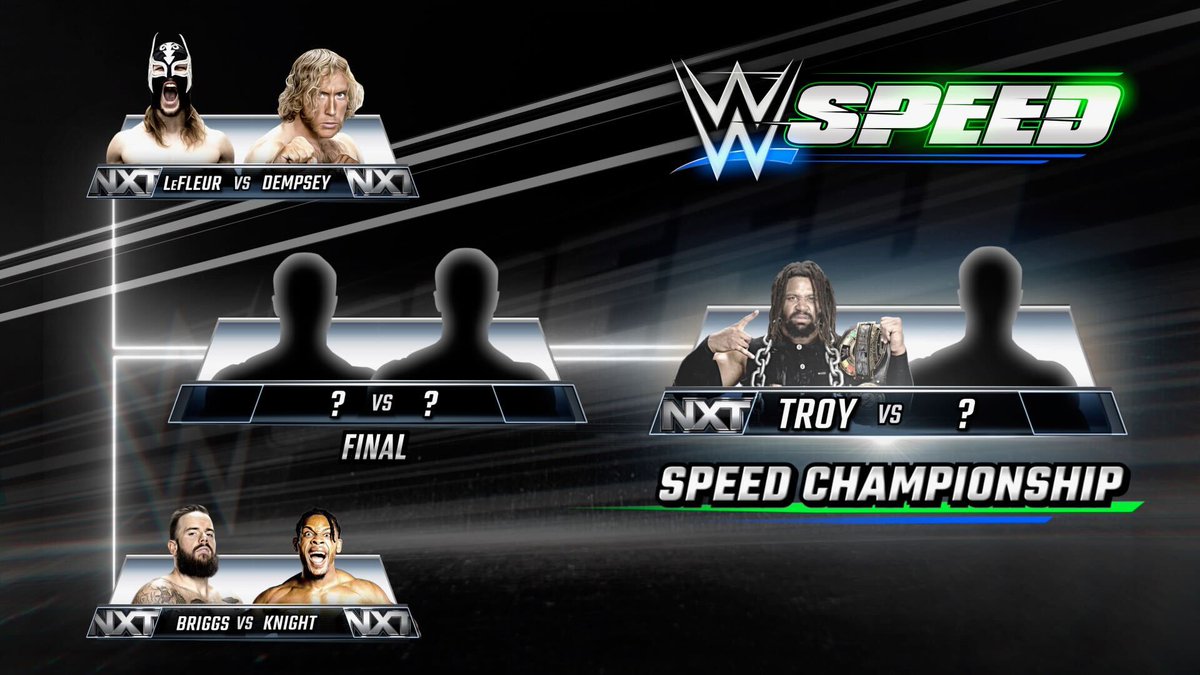 Teeki1978's tweet image. Ein neues WWE Speed Championship #1 Contender's Tournament startet am 03. Februar 2026 bei #WWENXT mit dem ersten von zwei First Round Matches.   

Wer wird bei NXT am 24. Februar 2026 in Atlanta, Georgia, um den WWE Speed Championship Titel gegen Jasper Troy (c) antreten?