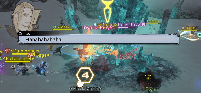 Zenos getting this level of excited when you kill someone in PVP