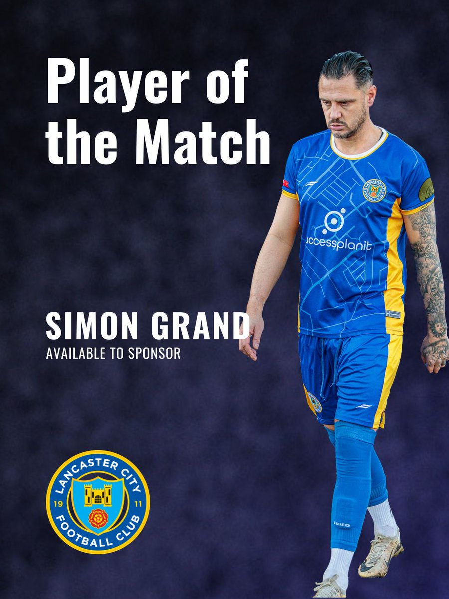 Lancaster City Football Club tweet media