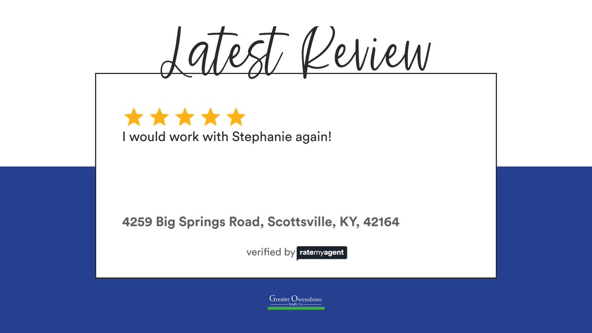 thestephwright's tweet photo. Congratulations to my clients and thanks to all involved to ensure a smooth transaction. Looking to buy or sell in Kentucky? I’m your girl. Everyone needs The Wright Realtor! #WrightRealtor 
https://t.co/mkaTIDnzGi https://t.co/ejQaCVcG5x