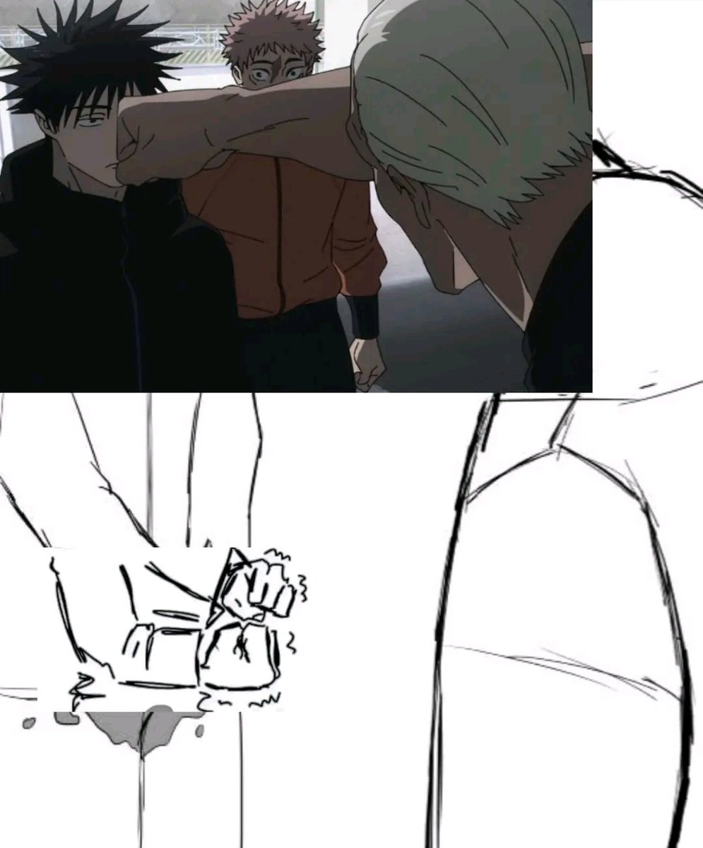Simba_NB3's tweet photo. Episode 5 would’ve been a different story if that guy had actually punched Megumi! ☸️ https://t.co/q1Qoa5rS3j