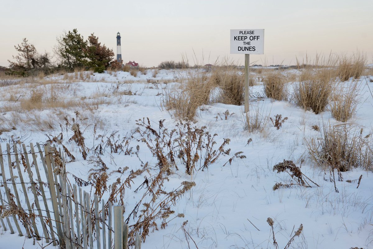 CraigPeterLow's tweet photo. The Great South Bay is in deep arctic freeze!  I was told by a reliable source that it could be end of March before all the ice clears off.  There is no bad weather, just the wrong jacket.  Bundle up and get walking! #greatsouthbay
#fireisland #outdoorphotography https://t.co/ShSrDEof1o