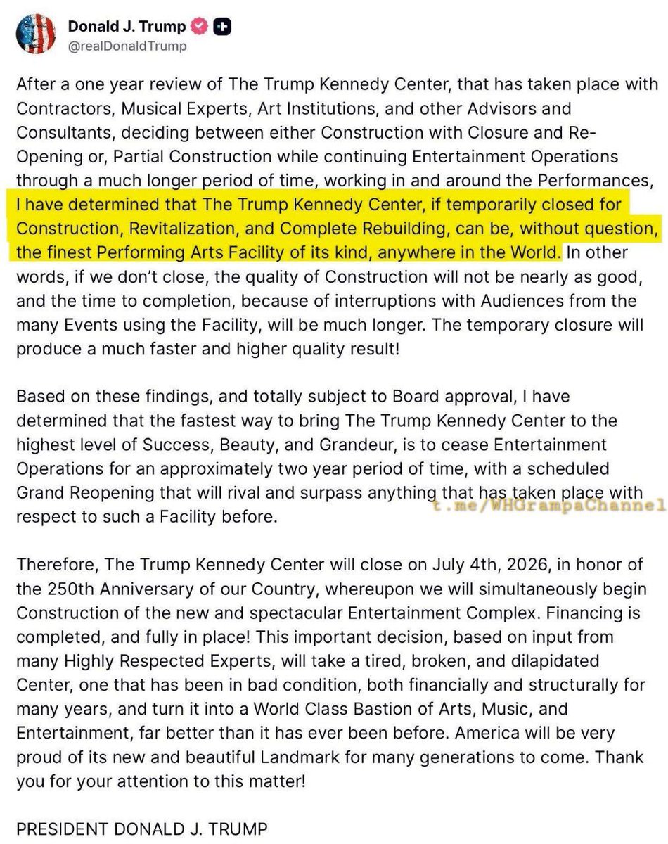 Whiplash437's tweet image. Remember ... President Trump ominously commented about the "underground rooms with no windows" ... accessible only from "cubes built outside" at the Kennedy Center ....

These structures ... all of them throughout the city ... had tunnels underneath them for the express use of