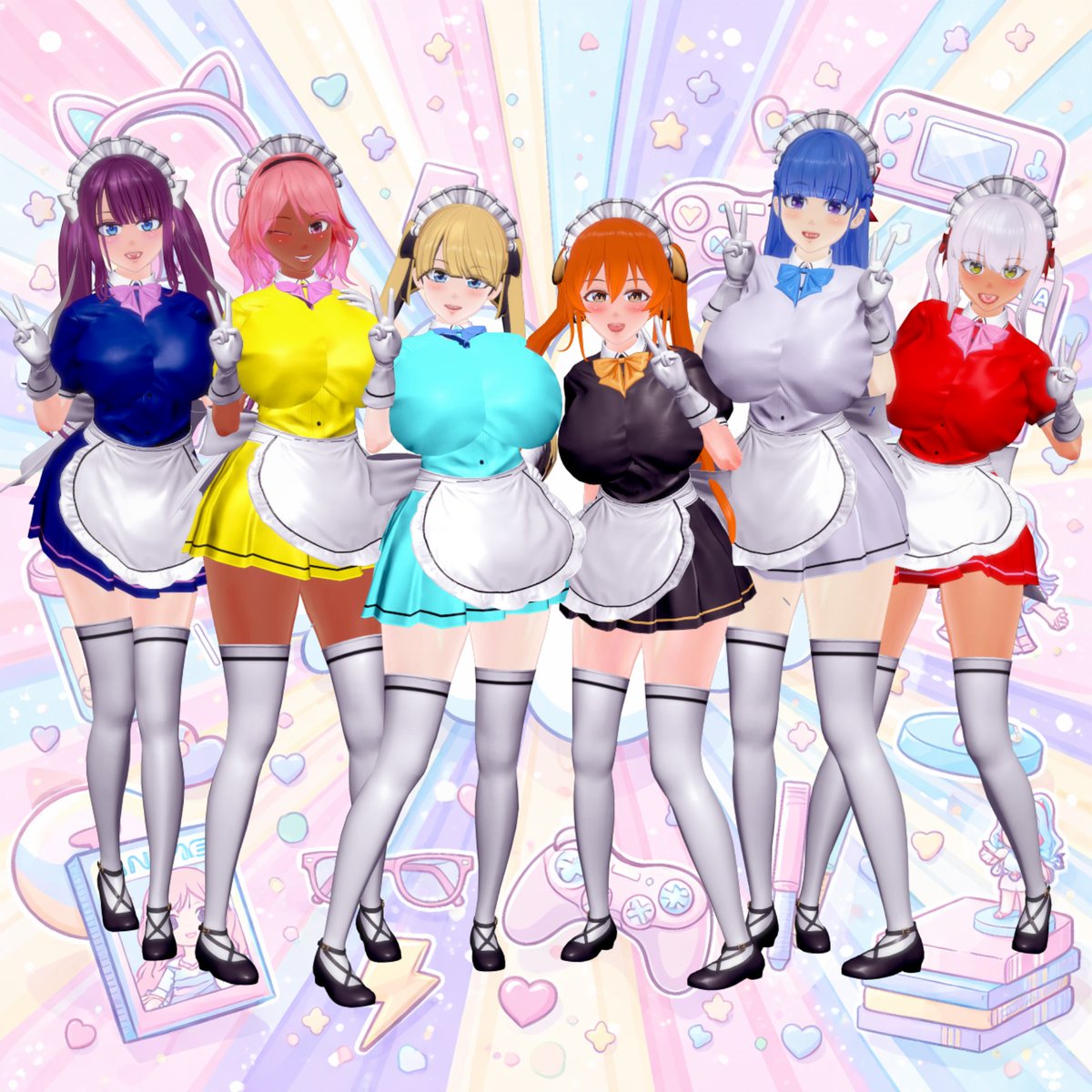 #コイカツ

キャラ配布 令和最新版 コイカツイベントのモブ共 漫研部編 | チンカス #pixiv pixiv.net/artworks/14074… 

新入部員の勧誘頑張った結果肉便器軍団を結成することになった世界線の柊このみちゃん