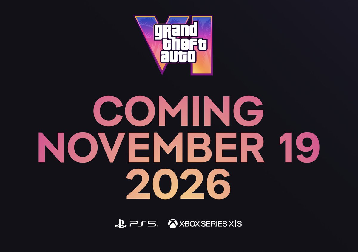 【超絶朗報】GTA 6、予定通り2026年11月19日にリリース

テイクツー・インタラクティブがGTA 6のリリースが延期されるという噂を否定🔥

GTA 6のマーケティングは今夏に開始される模様