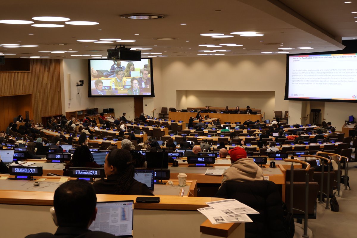 🗣️“La arquitectura fiscal global actual no es neutral; es una máquina que drena anualmente alrededor de 500 mil millones de dólares de nuestras economías”.

Adrián Falco, secretario ejecutivo de la Red de Justicia Fiscal ALC y coordinador de Justicia Fiscal de @Latindadd,