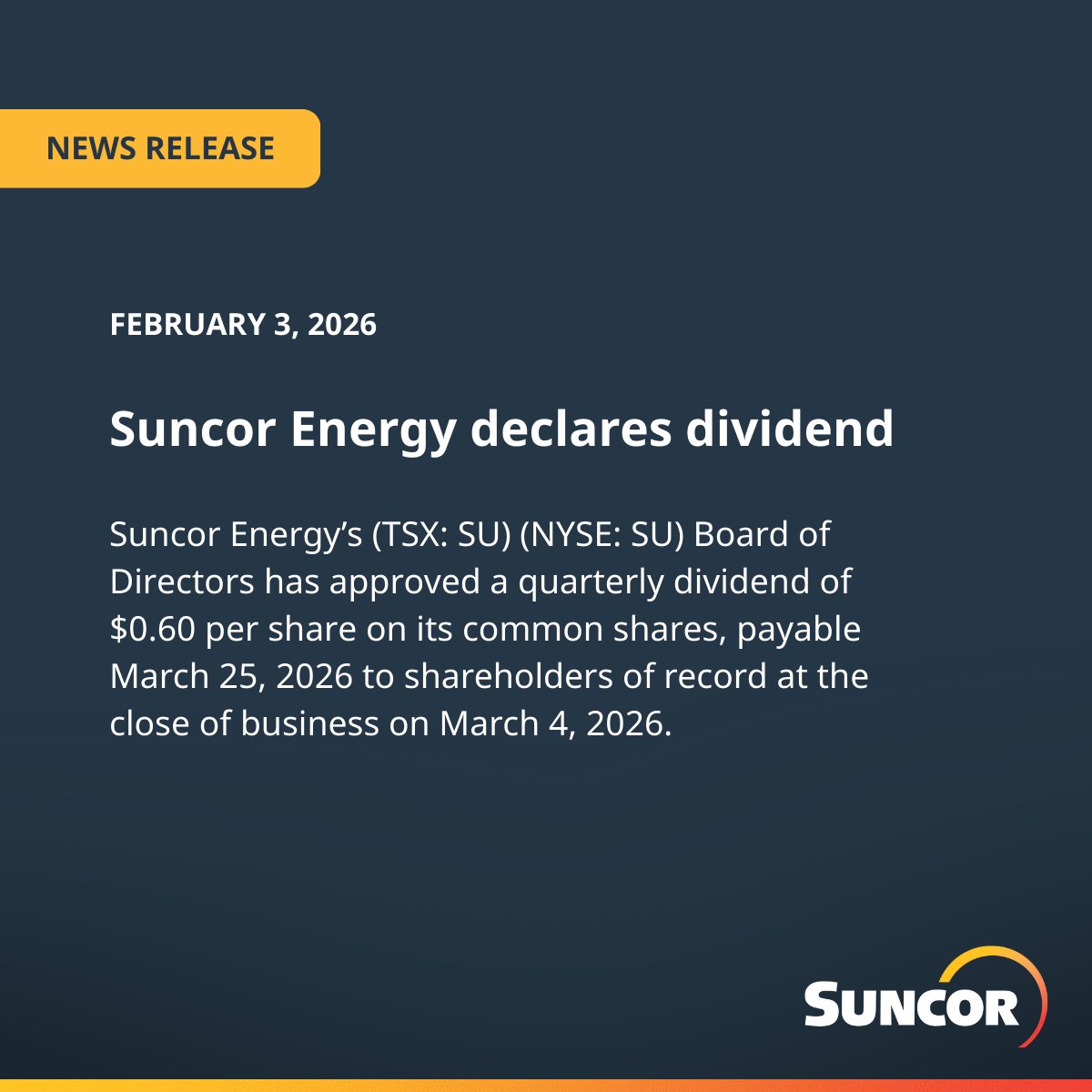 Suncor tweet media