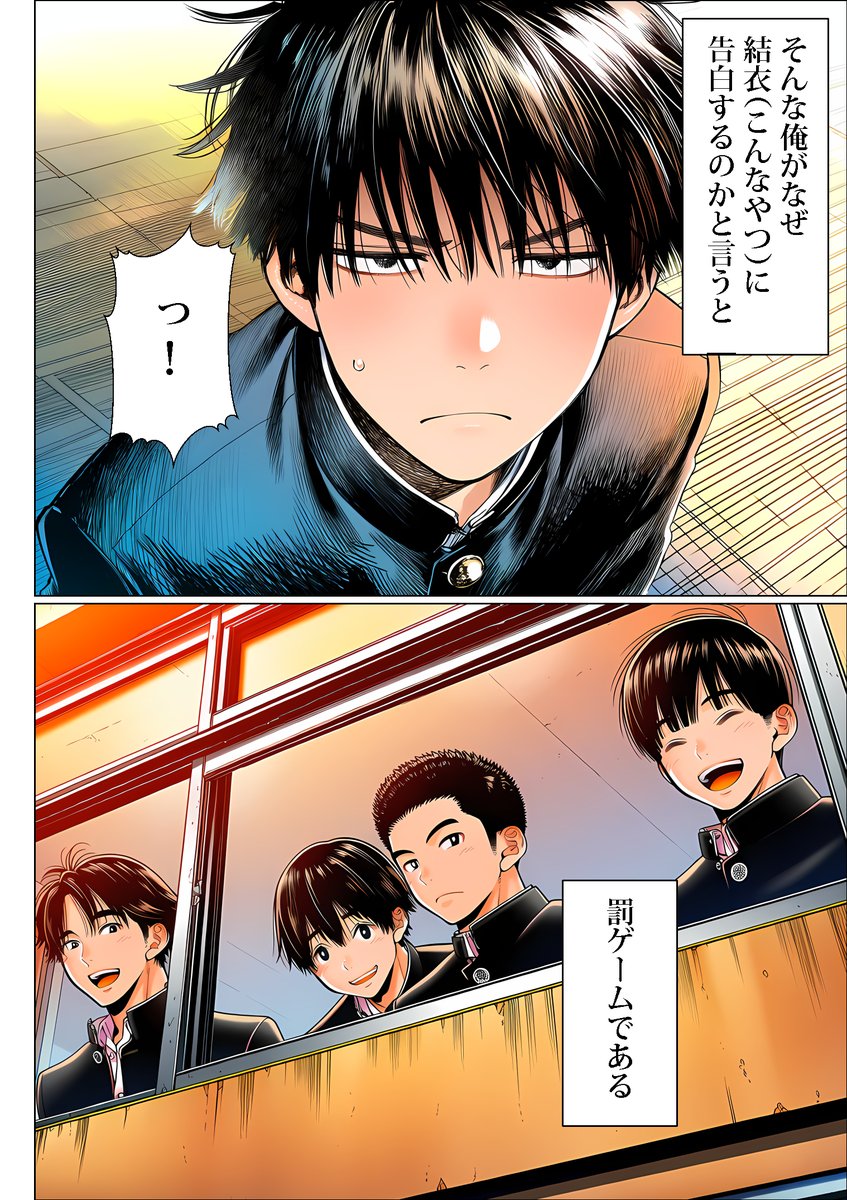 罰ゲームで地味ブスに嘘告白したら、孕ませちゃって結婚することになった(夜あくび小隊)｜無料エロ漫画試し読み