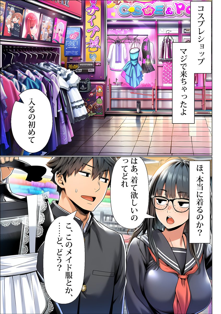 罰ゲームで地味ブスに嘘告白したら、孕ませちゃって結婚することになった(夜あくび小隊)｜無料エロ漫画試し読み