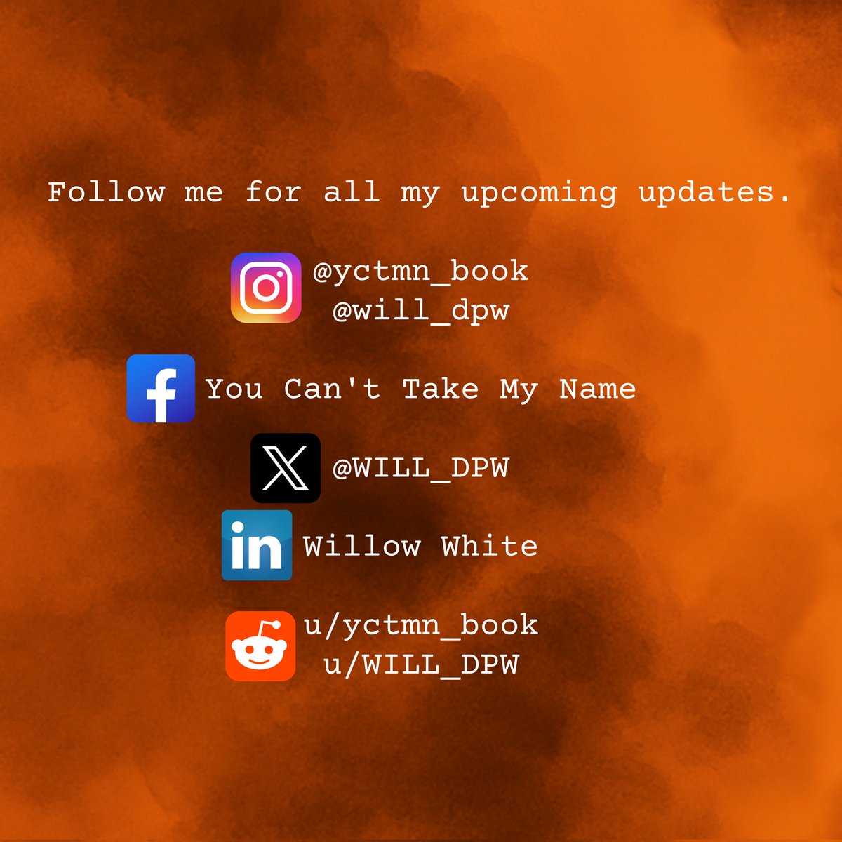 WILL_DPW's tweet photo. I have a https://t.co/QJaV7Bg0ov! https://t.co/7x6BkHMvzU
Find me all across the internet! :) https://t.co/EpLqiIoQkW