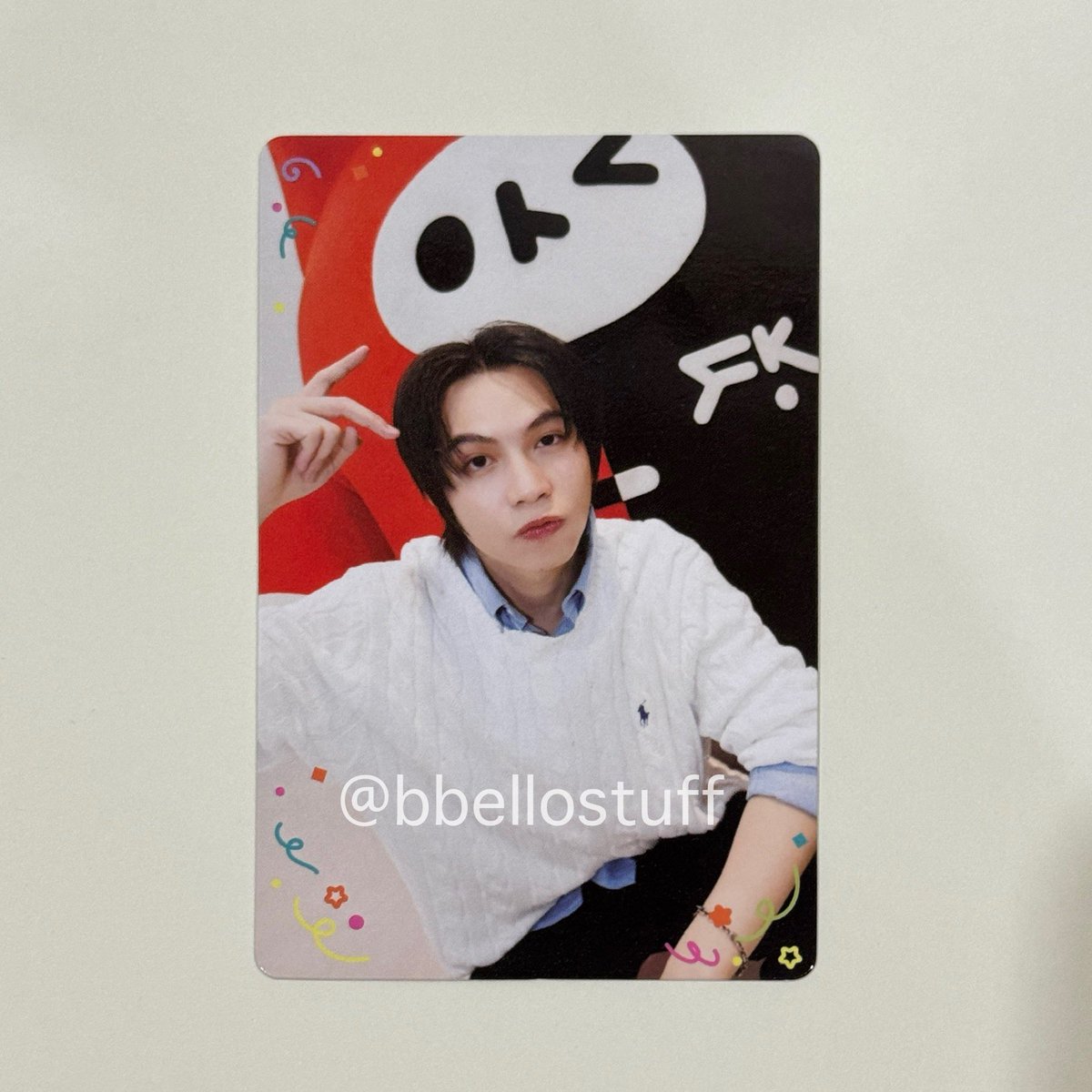 bbellostuff's tweet image. random card ✨

เฟิร์ส — 20.-

💌 : ค่าส่ง 30.- 
สนใจทัก DM ได้เลยนะคับ ⭐️

#สนามอ่านเล่น2026xGMMTV #ตลาดนัดgmmtv #ตลาดนัดเฟิร์สข้าวตัง