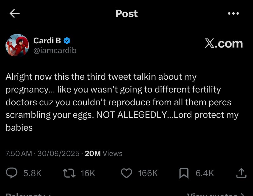 She really gagged the live with this "NOT ALLEGEDLY" 😭