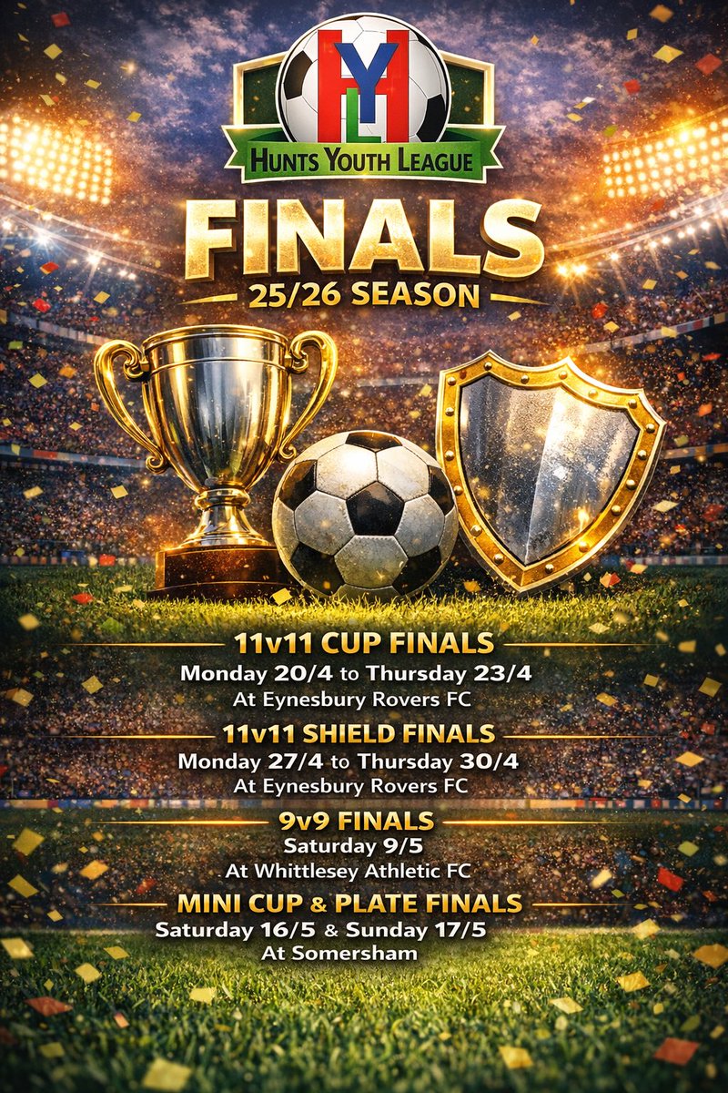 Hunts Youth League tweet media