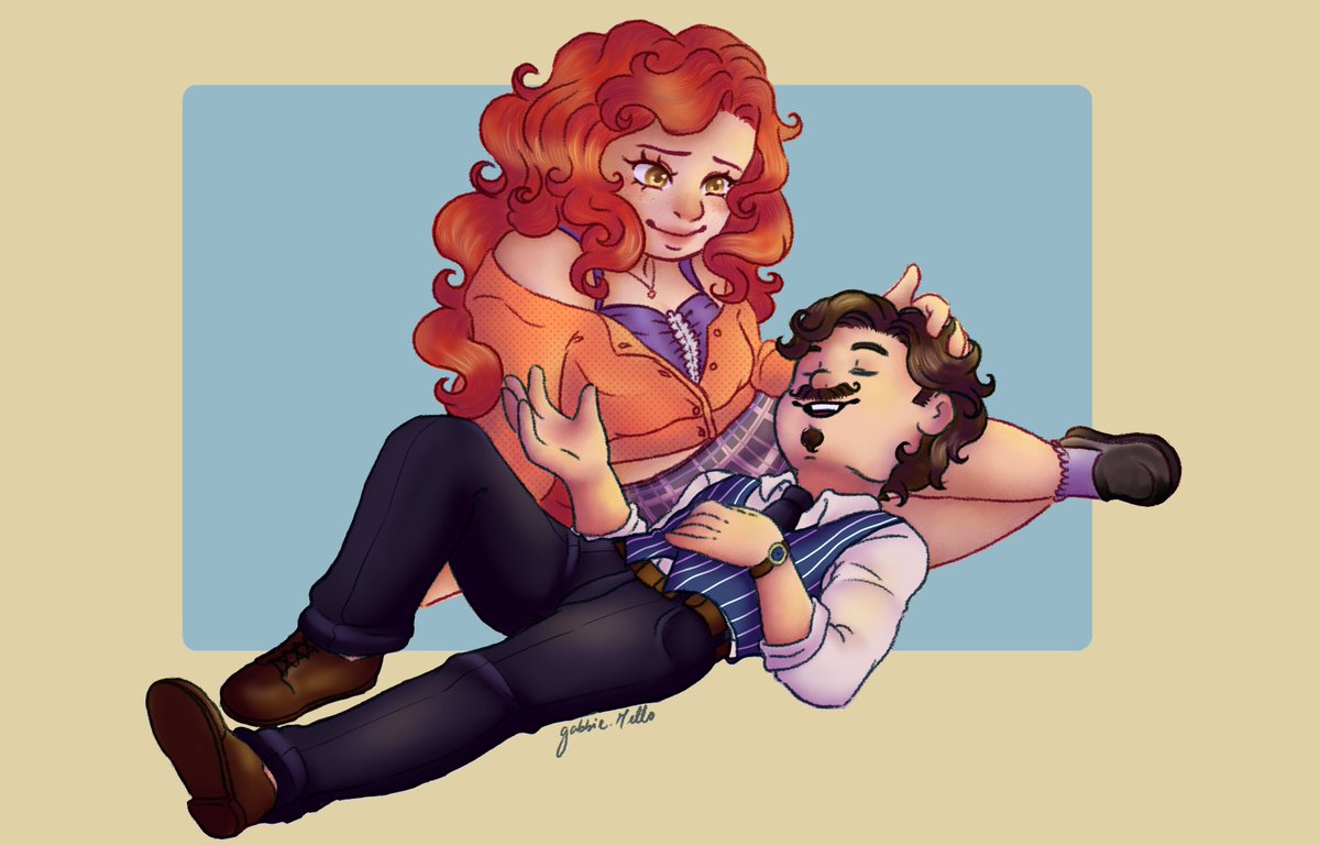 Aproveitando o lançamento do epi, a comissão feita pela <a href="/ImagiMaidy/">Gabbie</a> do Atlas e da minha lacete, ela é muito caprichosa, ficou tão lindo 🥺💖