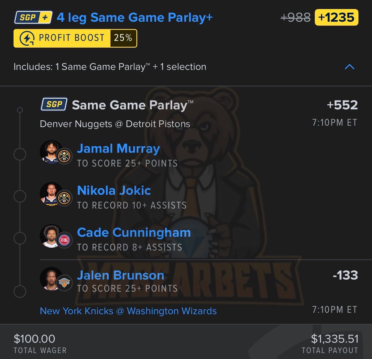 MrBearBets 🐻 tweet media