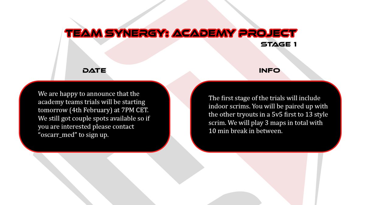 Team Synergy tweet media