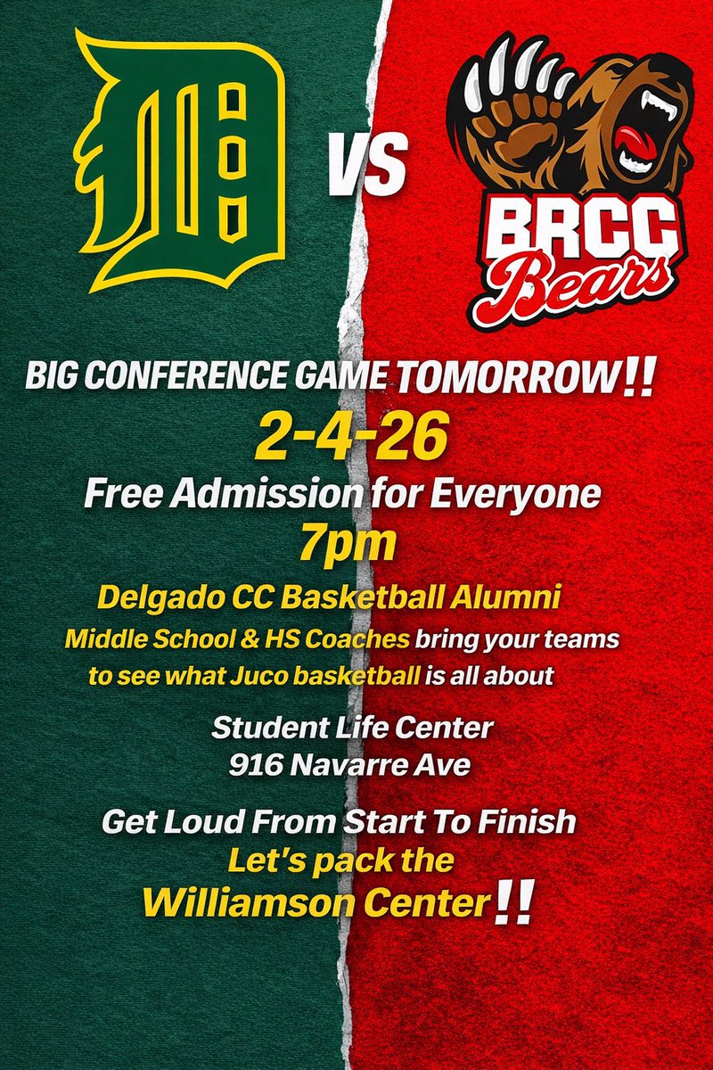Delgado CC MBB tweet media