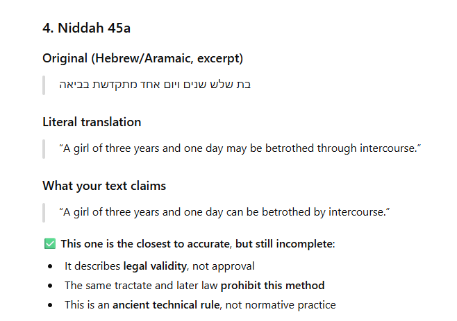11_Achilly's tweet photo. Shit is misleading, but "Key difference

The text does not say ‘may’

It defines legal classification, not permission

This passage appears in a discussion of criminal liability definitions" this shit is as fkin jewish as it can get.

Riddle me this:
 
Owns ChatGPT, has long nose, wears tiny gay cap on they bald spot of the head. Who is he? 

(P.S if u say anything other than jew, ur retarded(trump might be a good answer too))
