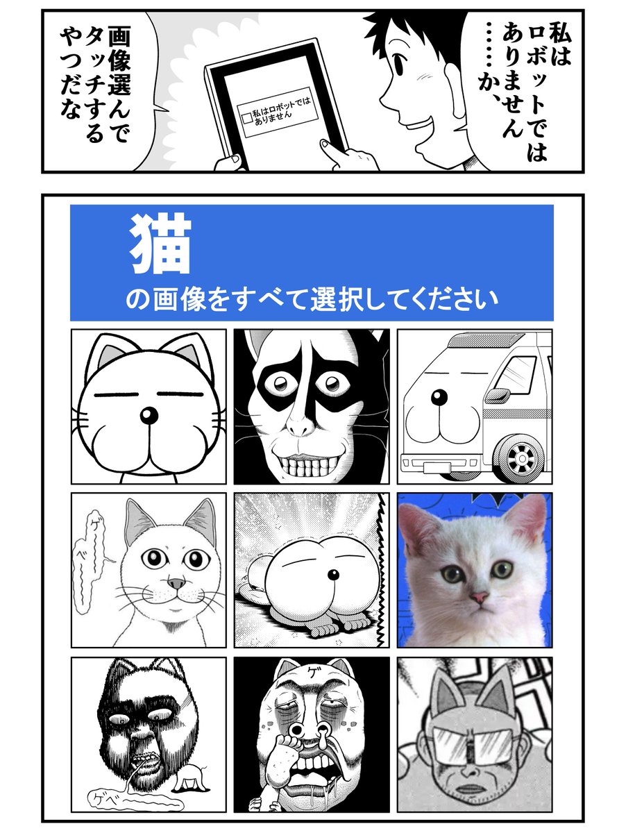 猫の画像をすべて選択してください