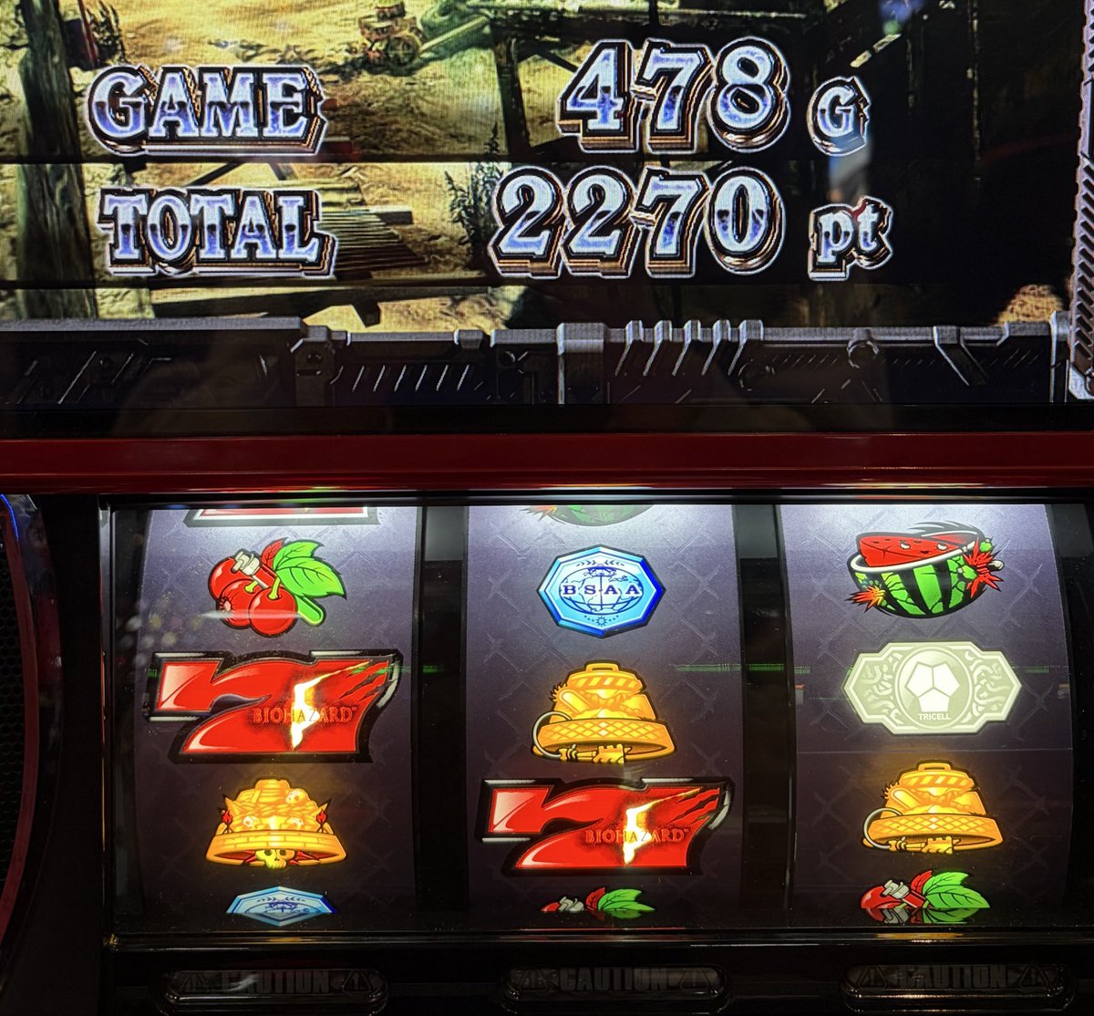 昨日スマスロバイオ5で中段チェリー最高にテンション上がって終わって