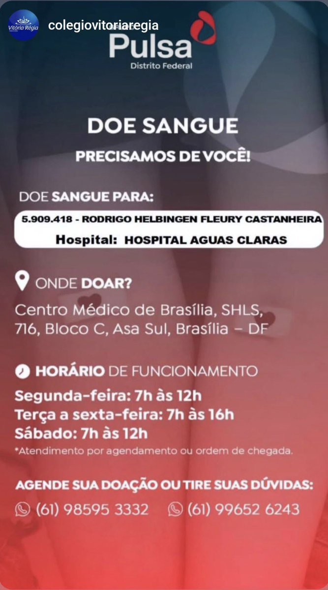 BrunnoMeloCBN's tweet photo. Todos pelo Rodrigo! 🙏🏼

Rodrigo é o adolescente de 16 anos que está em coma após ter sido agredido pelo ex-piloto Pedro Turra. Ele está precisando de doações de sangue. 
Vamos ajudar? Seguem os dados para fazer a doação: https://t.co/vjAOfQZMYL