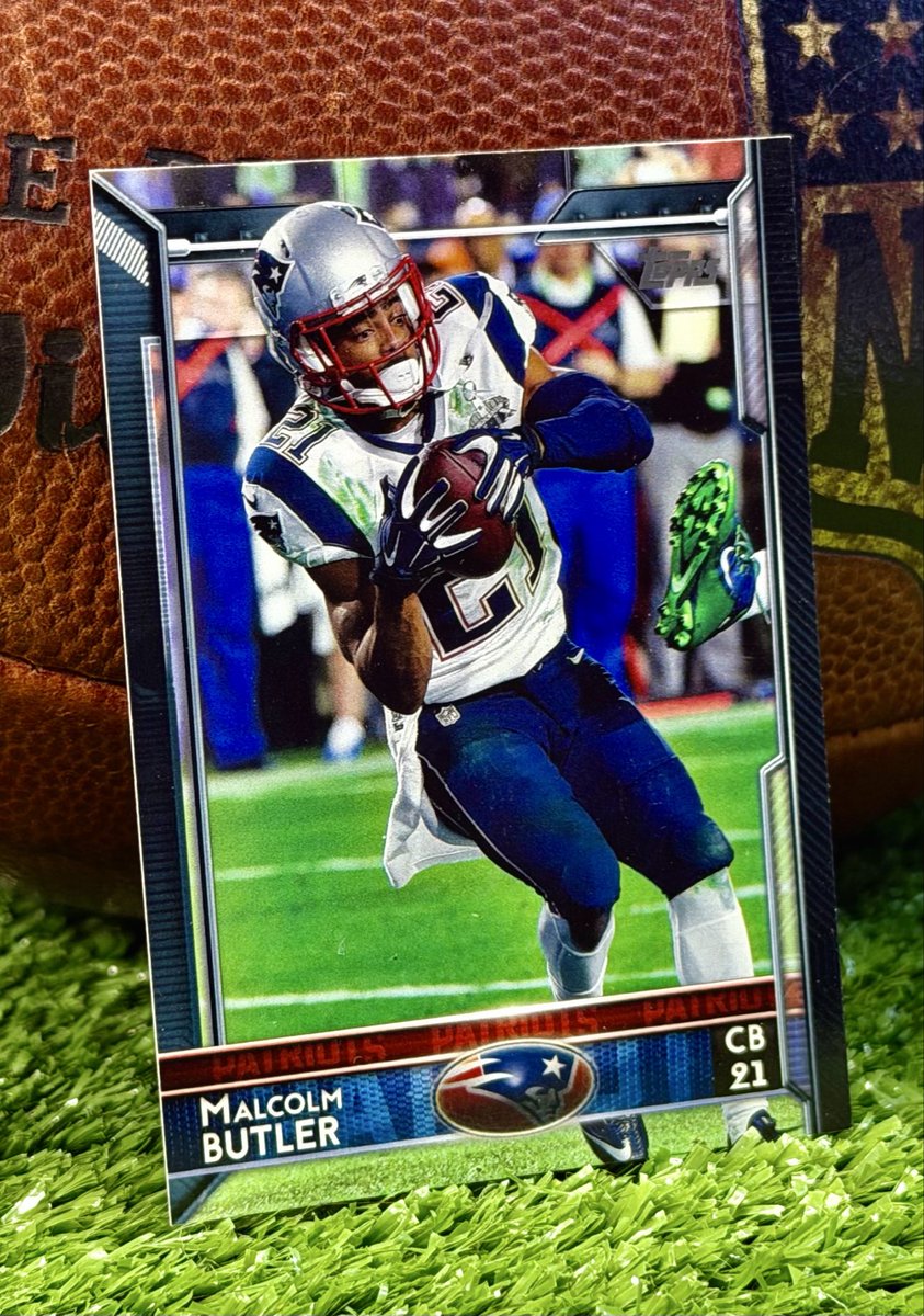 FiveToolCards's tweet image. Card of the Day 🏈

#MalcolmButler #Patriots #NewEnglandPatriots #NEPats #NEPatriots #SuperBowlLX #SuperBowl #FootballCards #NFL #Football #SportsCards #TheHobby