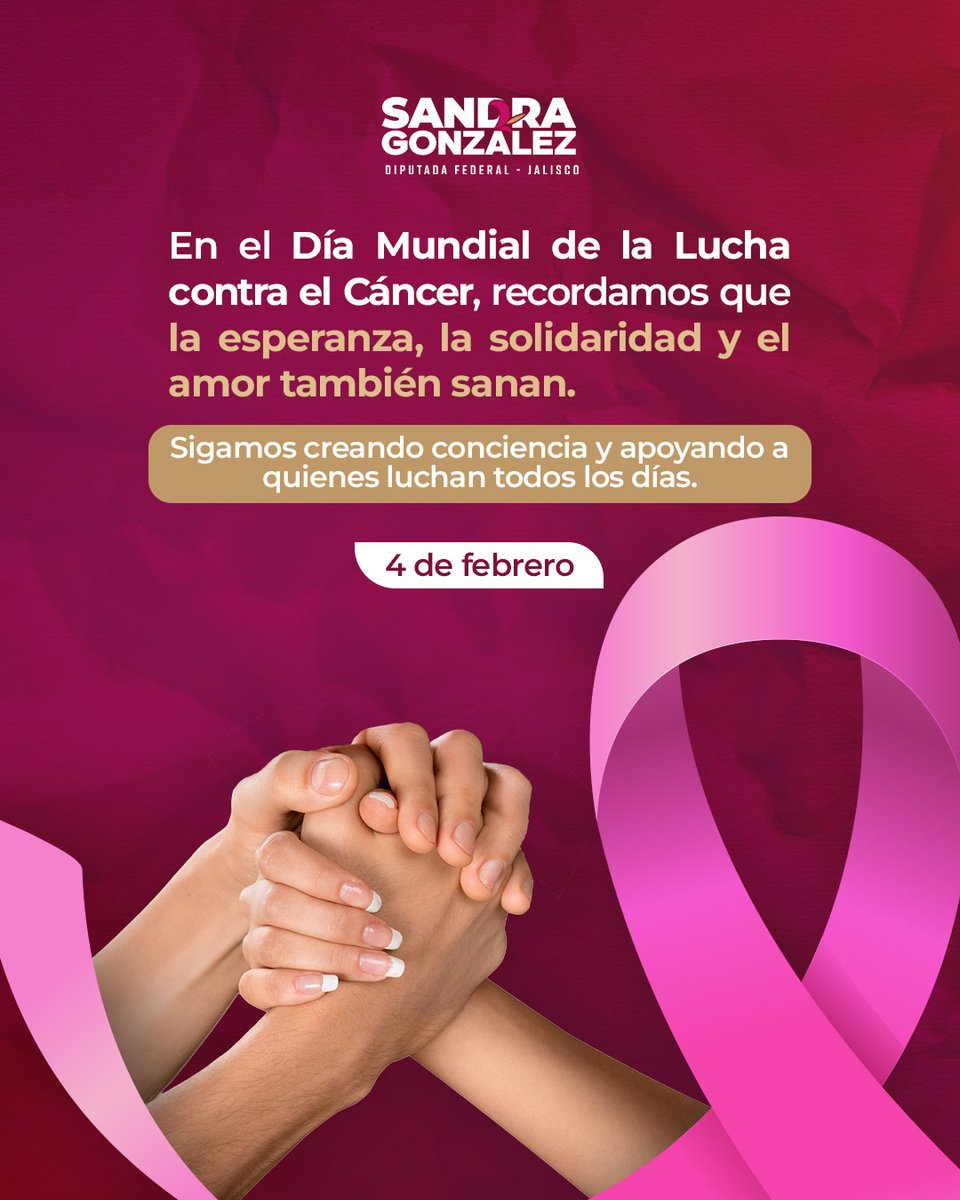 La vida se cuida todos los días. Informarnos, prevenir y atendernos a tiempo puede marcar la diferencia. En el #DíaMundialContraElCáncer, pongamos nuestra salud primero.💕👏🙌