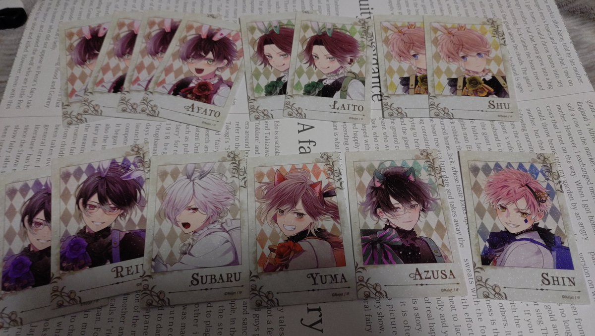 交換】DIABOLIK LOVERS ディアラバ Alice in Millennium Dream ポラカ