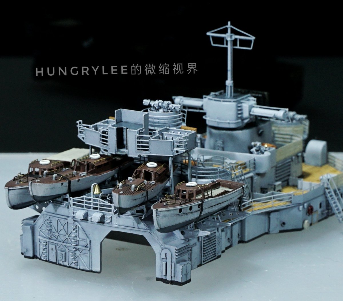 lee_hungry's tweet photo. The 1/350 Bismarck俾斯麦（Tamiya）which I made in 2018
#scalemodel #shipmodel  #Bismarck  #艦船模型 #模型製作  #模型 #戰列艦 https://t.co/DpjfamYEyE