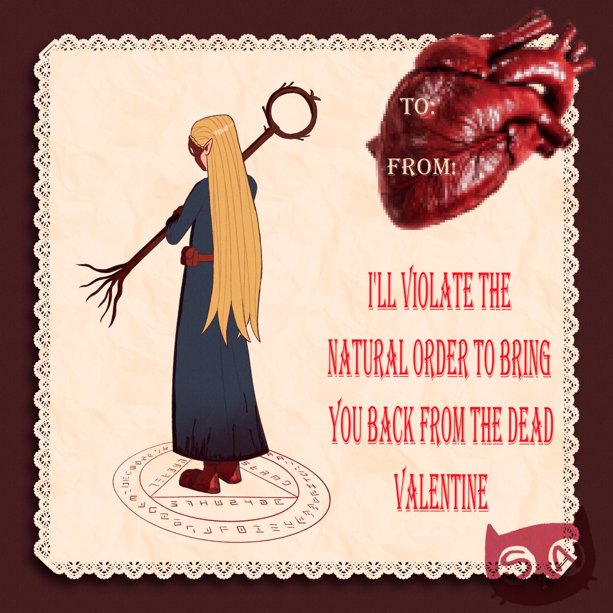 happy valentines day Marcille
#dungeonmeshi