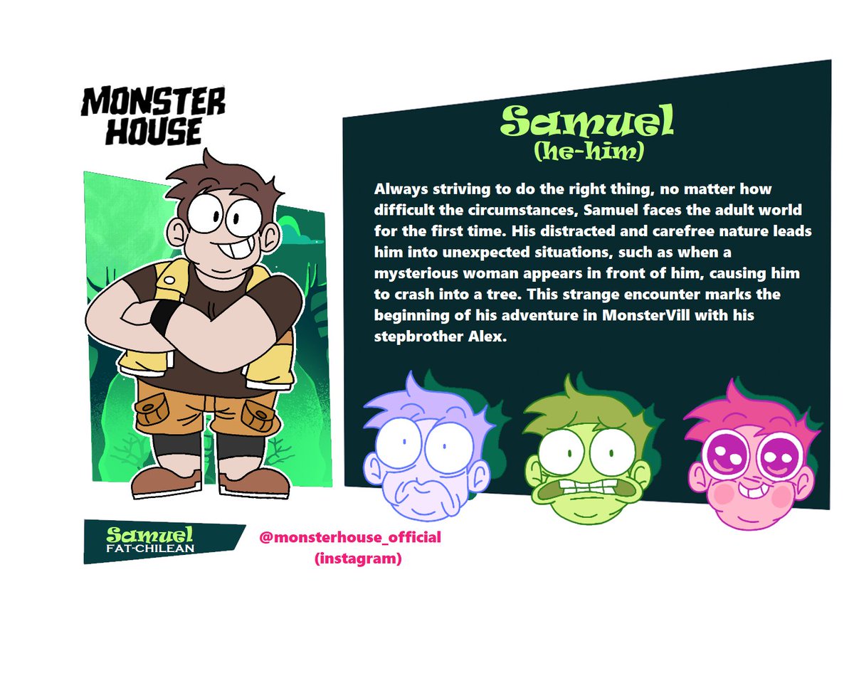 MonsterHouseTvX's tweet photo. Monster House: The Official Files
The Story behind the main Cast: Alex, Samuel, Lobo and Vampi
Step into the world of Monster House and discover Every Detail about them. 

#furryfandom  #characterdesing #furryartists #originalcharacterart #indieanimation https://t.co/Lw6FEUTzuJ