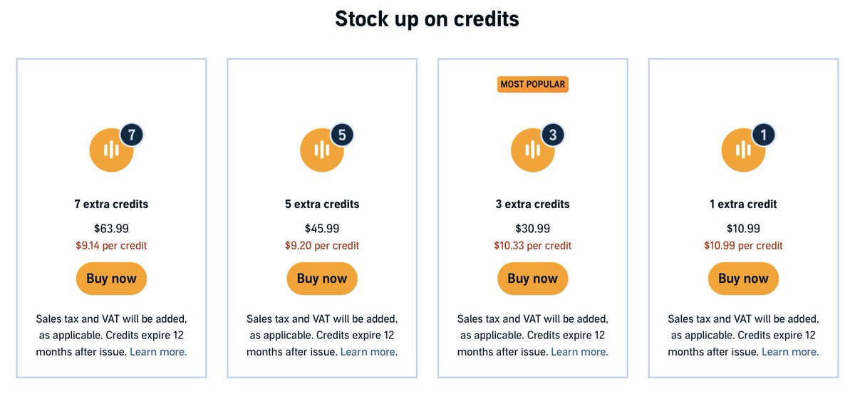 Hi <a href="/audible_com/">Audible</a>. I’m confused. The app has one price for extra credits and the website has something different.

Can you please explain?