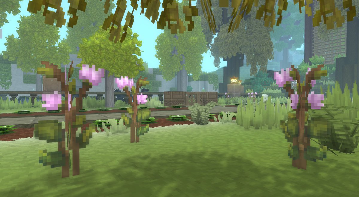 Cotton flower is one of the prettiest plants in Hytale ☁️🌸