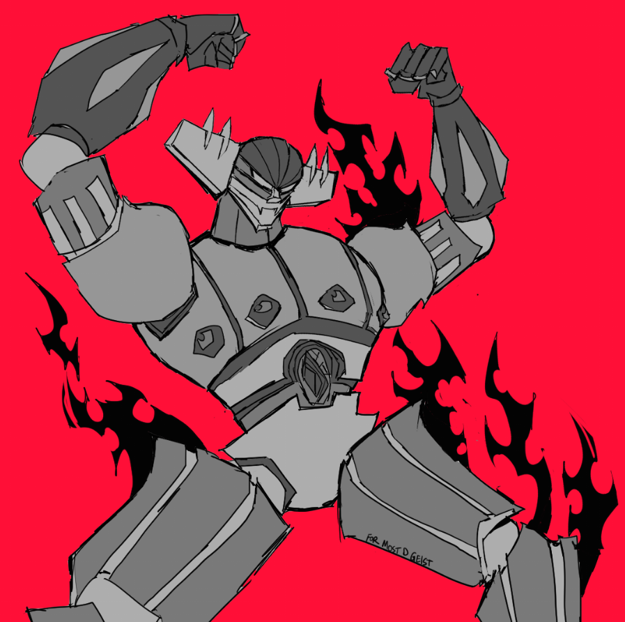GENCZILLA's tweet photo. Jeeg skeb sketch https://t.co/qeTRS0H33s