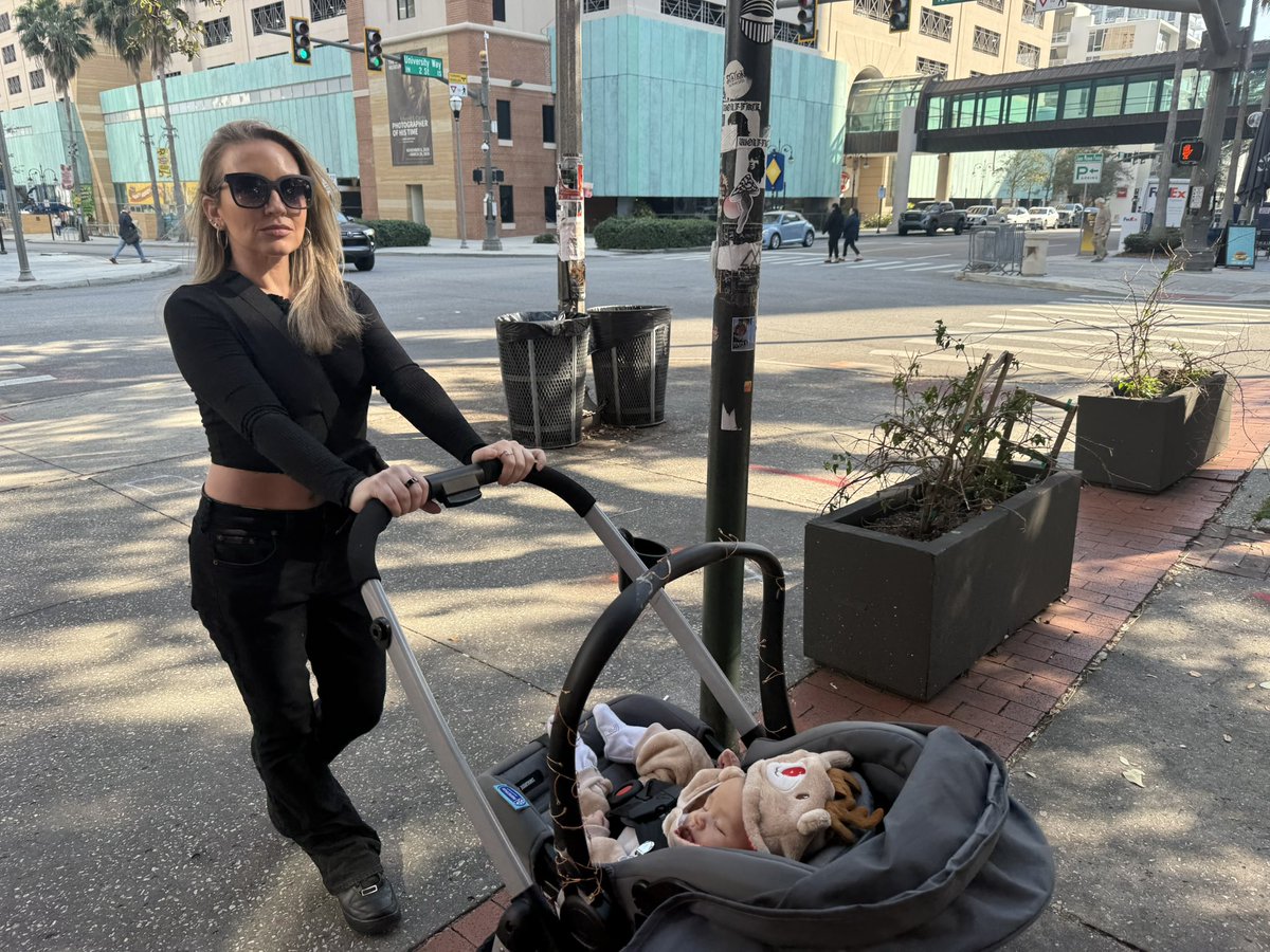 Met my friends baby today and now I’m like… should I Have one? I feel like I looked cool pushing the stroller.
