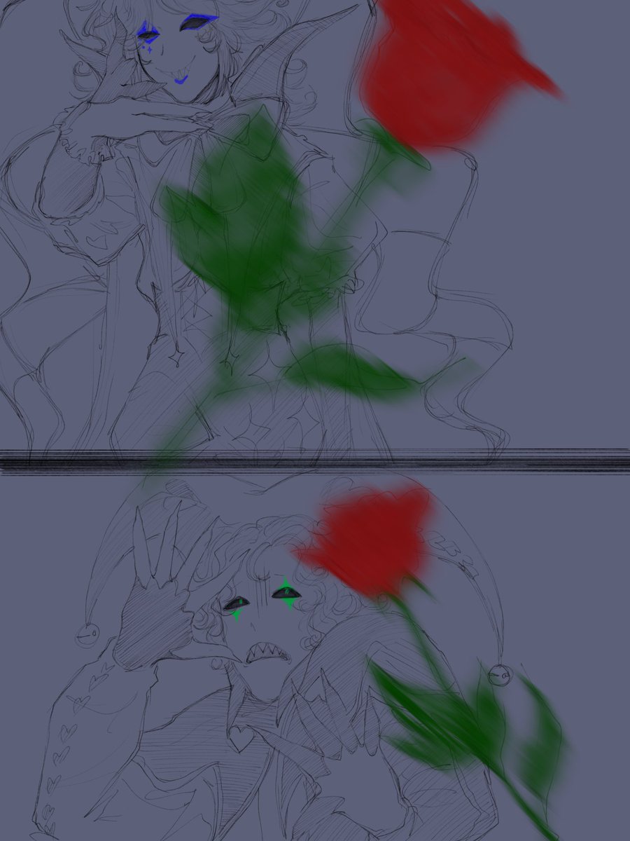 IMPROVED, cleaner version of the meme I made xdd

#thefreakcircus #thefreakcircusharlequin #thefreakcircusoc #art