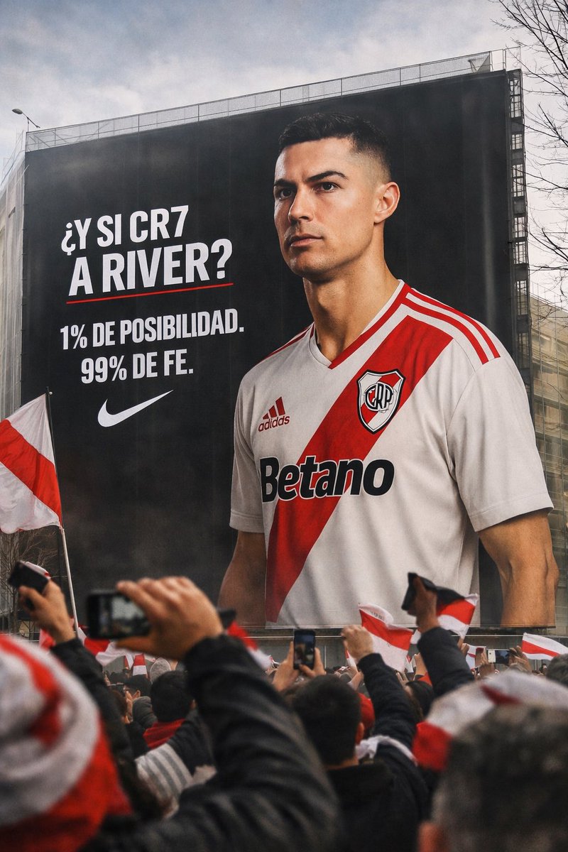 #CR7ARiver te esperamos Bicho en el Monumental. The Last Dance 🕺