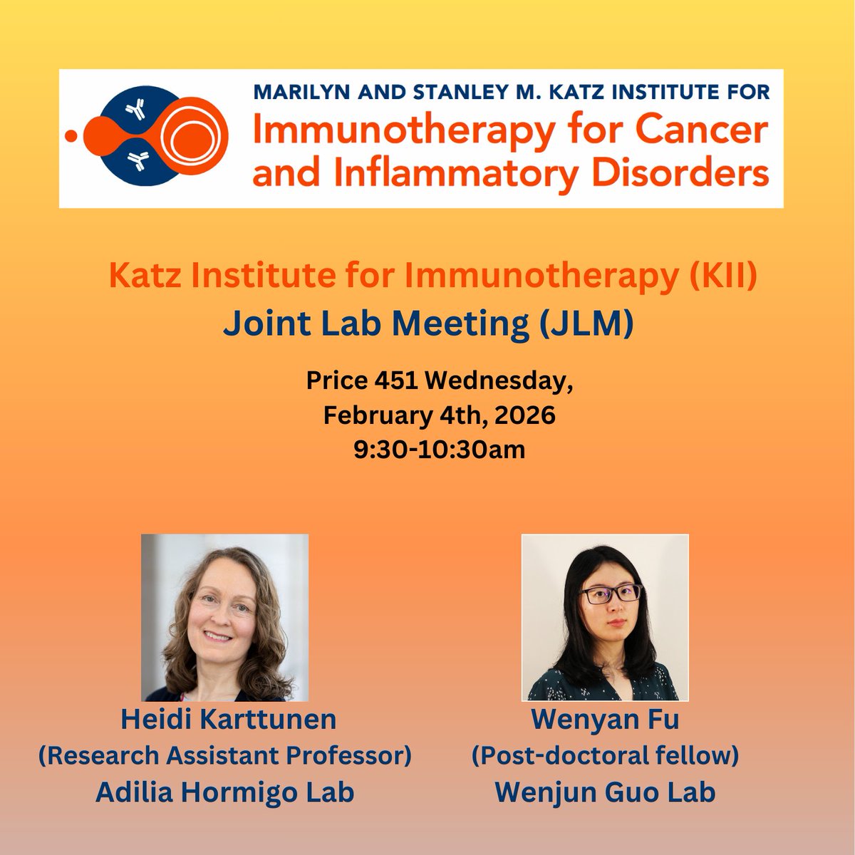 Katz Institute for Immunotherapy tweet media