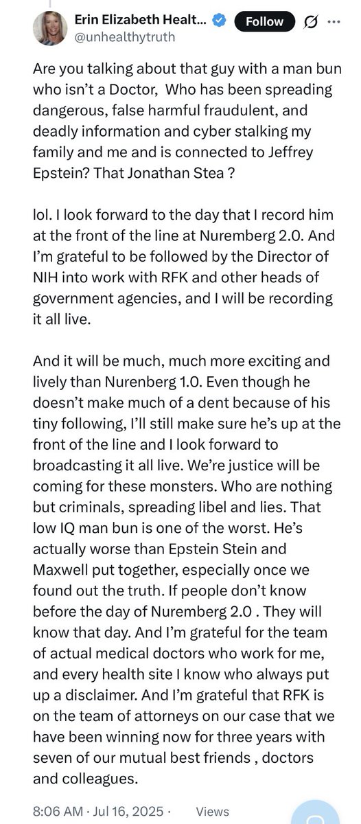 Dr. Jonathan N. Stea tweet media