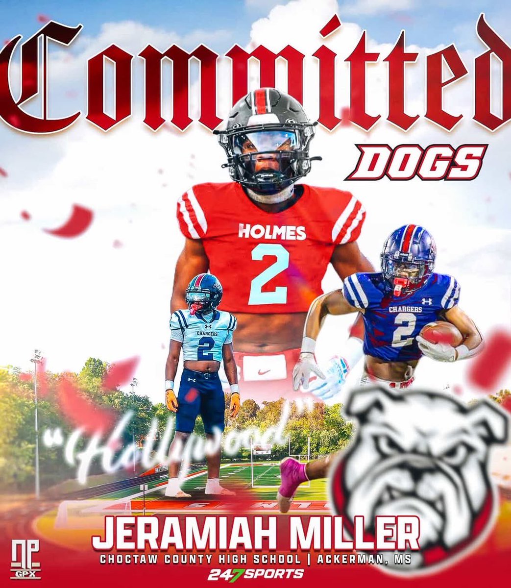 𝐀 𝐫𝐞𝐚𝐥 𝐝𝐨𝐠 𝐜𝐨𝐦𝐢𝐧𝐠 𝐭𝐨 𝐆𝐨𝐨𝐝𝐦𝐚𝐧!🐶
<a href="/CoachWood_HCC/">Marcus Wood Sr.</a> <a href="/CoachKam3/">Kameron Myers</a> <a href="/CoachJones_75/">Jermaine Jones Jr</a> <a href="/ChoctawCountyFB/">Choctaw County Football</a> <a href="/MacCorleone74/">Rion (Ree-un) Young</a> <a href="/NathanPurvis/">NPGPX Design</a> <a href="/NMSCAS_JB/">James Bishop</a> <a href="/D_Mitchell91/">Dillon Mitchell</a> <a href="/HolmesccFB/">Holmes Football</a> 
Let’s work Holmes
#committed #blessed