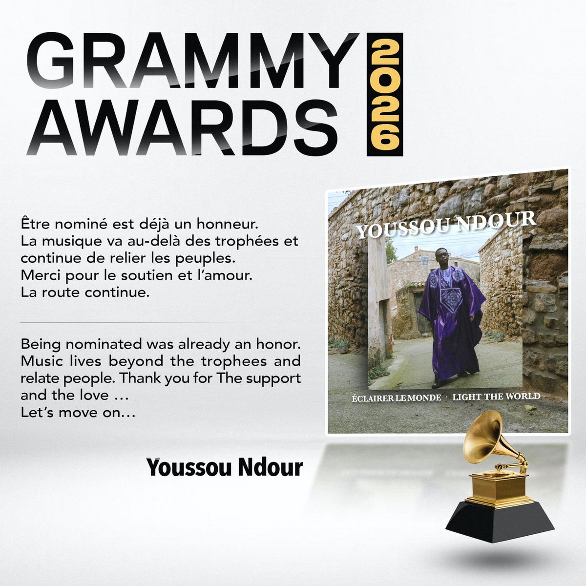 YOUSSOU NDOUR tweet media