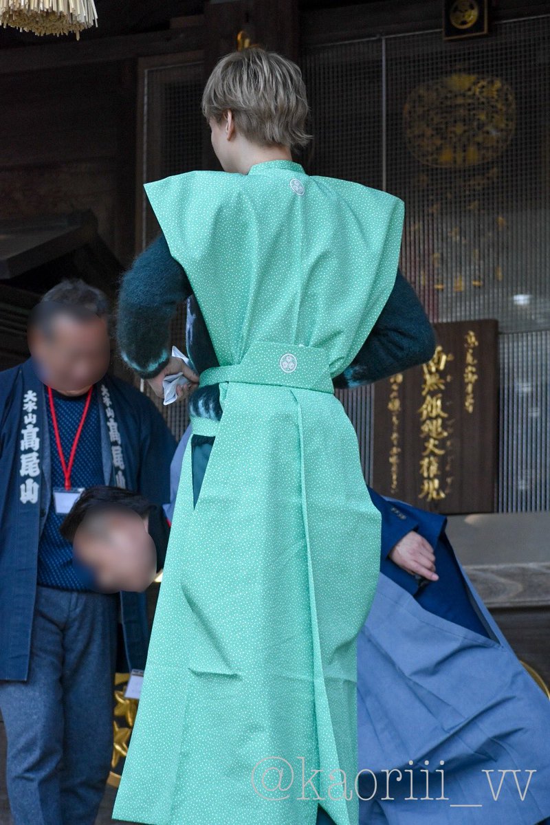 裃を身にまとった後ろ姿も
素敵でした🤒🫀💓

📍高尾山薬王院
#ユチョン