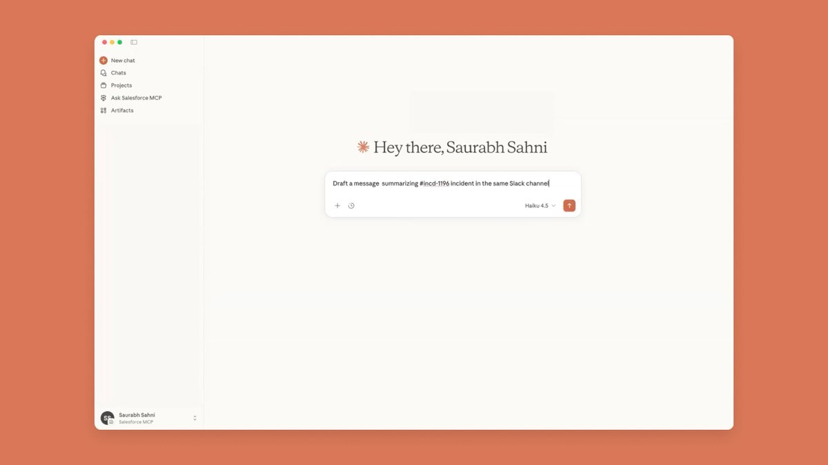 Slack connector demo