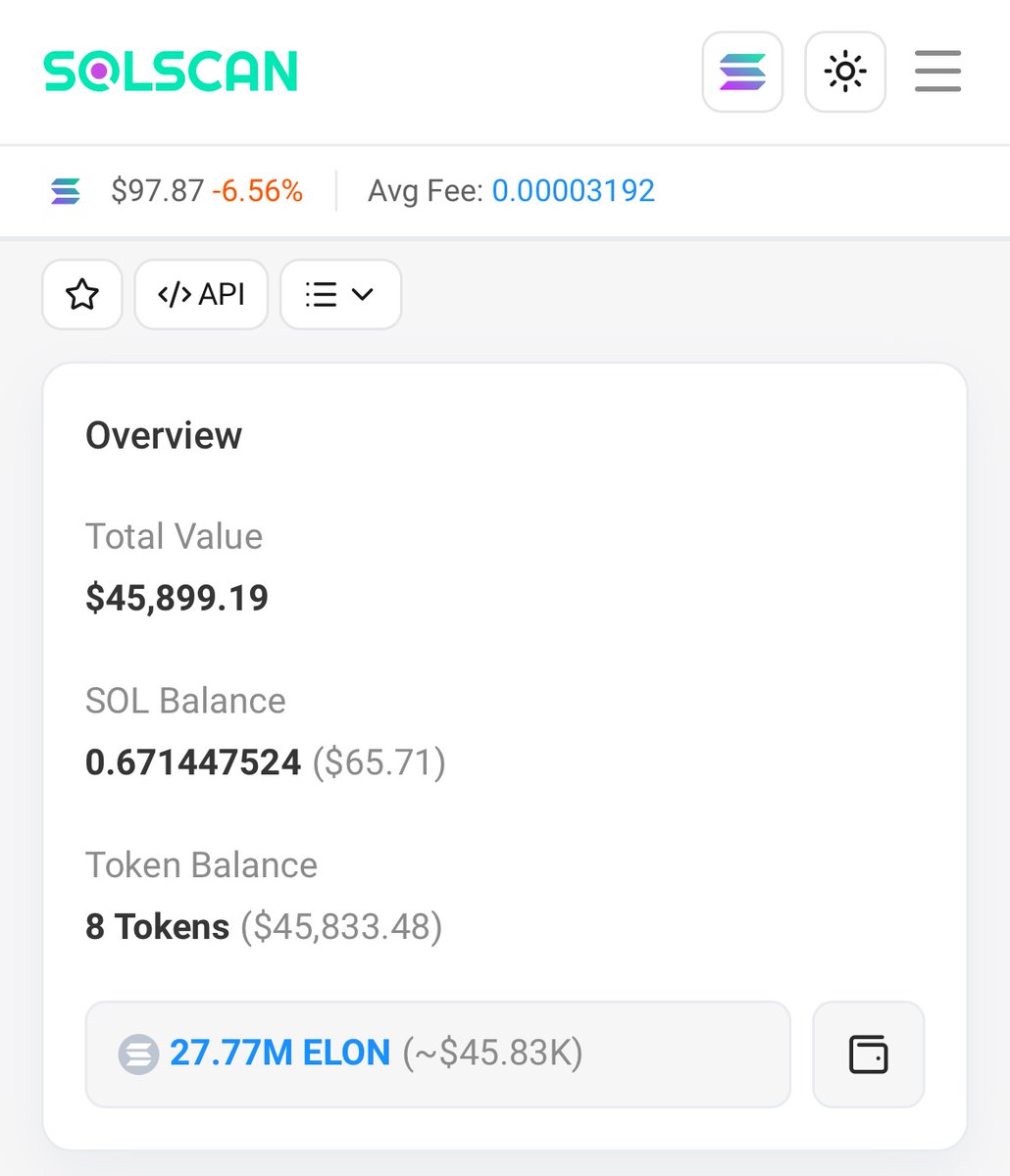 ElonCoinApp's tweet image. 2.78% $ELON is now in the treasury. 

ElonTreasury.sol

48radEfwKGNbg327ZUH5FRk9DTYGMZc43gnDoNwL5M1B

Brainstorming lock strategies and various ways to optimize this supply as we continue to consistently accumulate with buybacks.

Wen @binance?