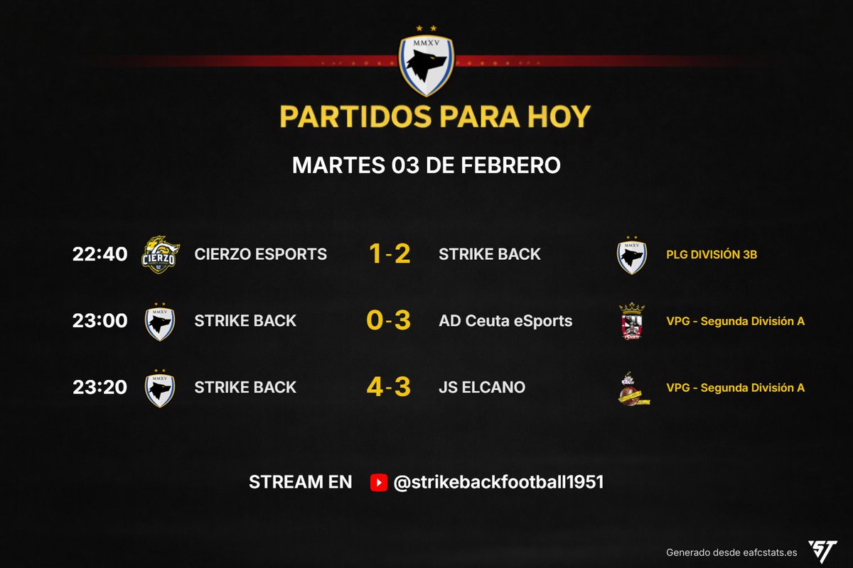 Strike Back FC tweet media