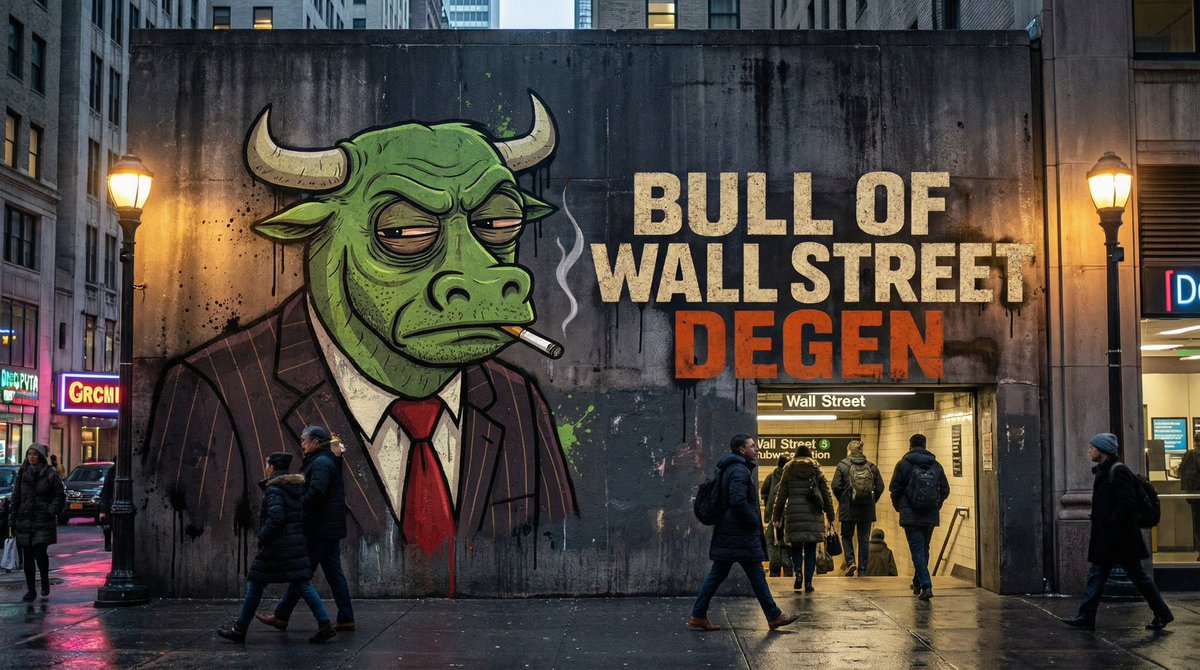 Bull of Wall Street Degen tweet media