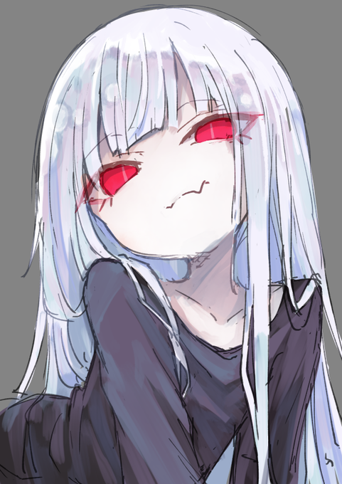 色々見ながら色塗り練習落書き、かがち 