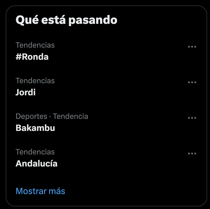 rondawebsite's tweet photo. Nos convertimos en tendencia #Ronda https://t.co/I7ShLLdBxC